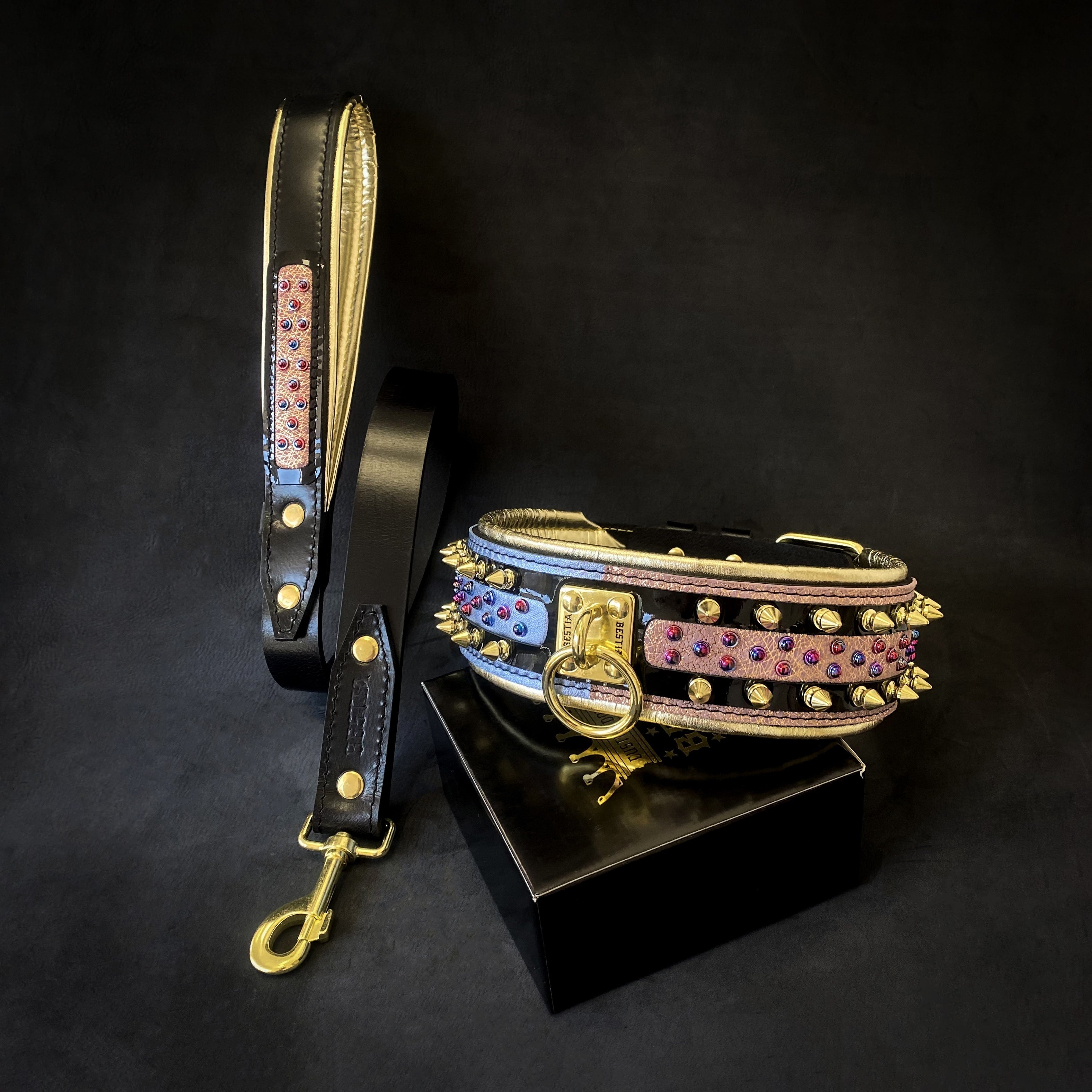 The Candy Dog Collar Black